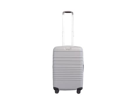 beis suitcase dupe